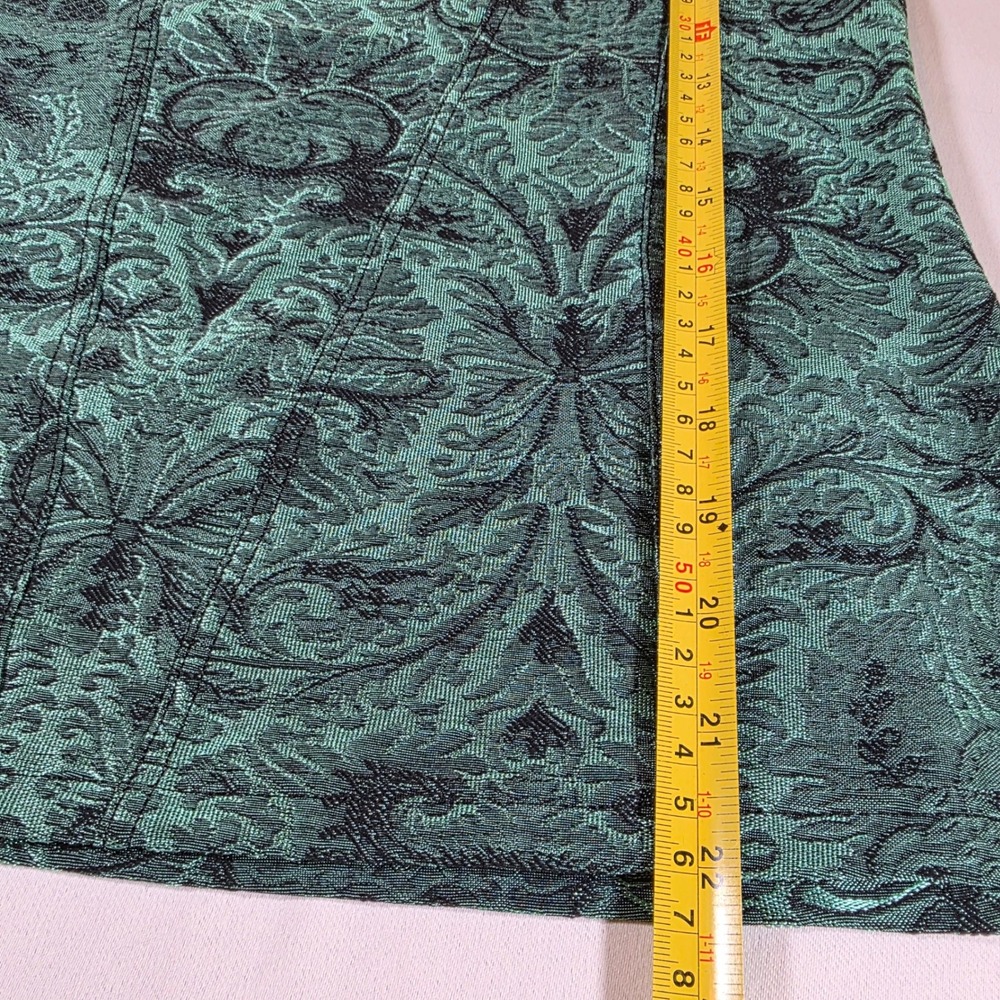 Arianne Florence Cami Corset Womens M Green Baroque Lace Trim Top Whimsigoth - Picture 7 of 7